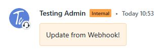 Zendesk Ticket Update Example